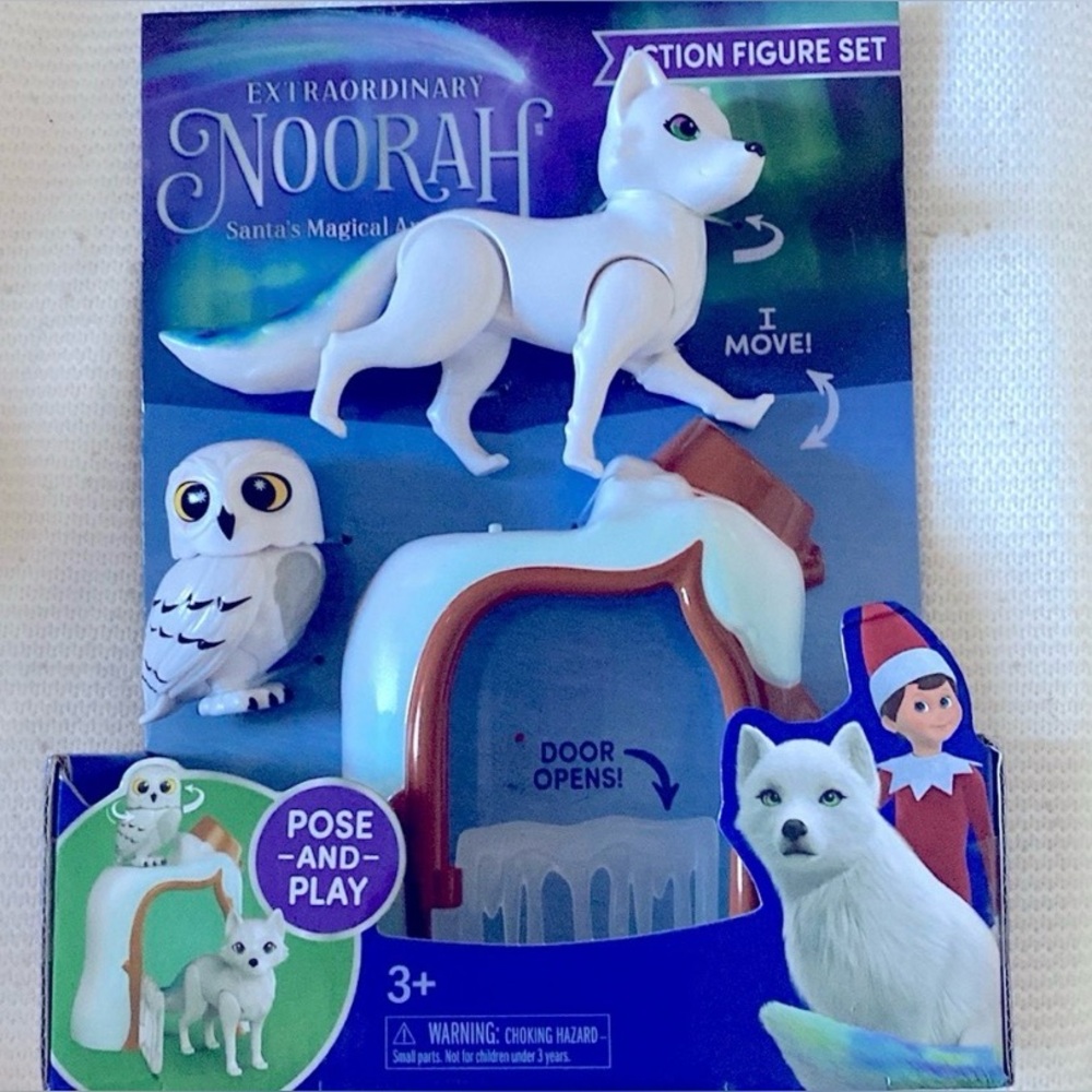 Noorah elf pet action figure set